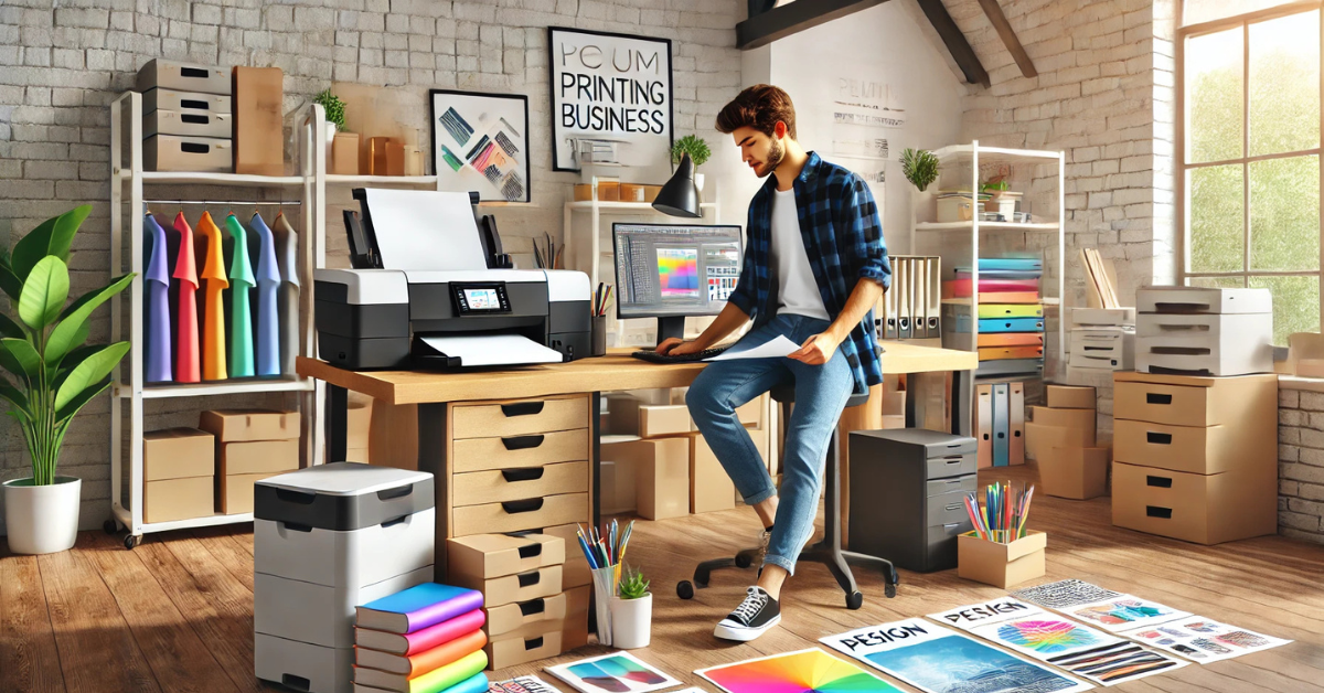 start a small printing business