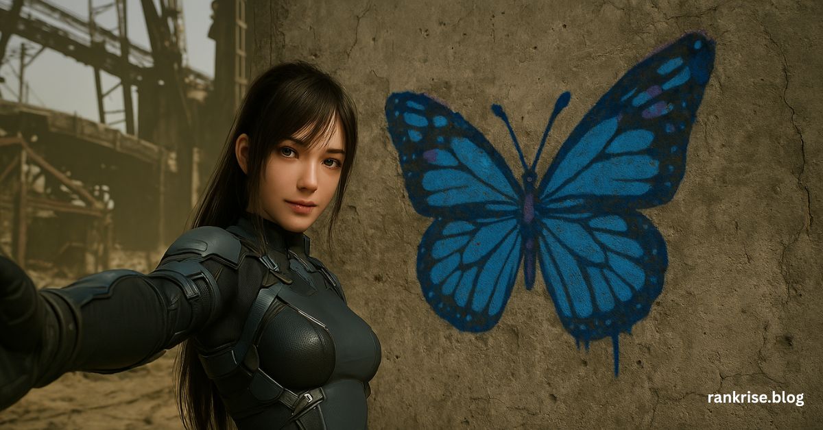Stellar Blade Butterflies in the Wasteland
